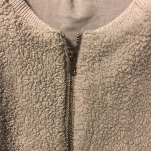 Fuzzy jacket. - Picture 2 of 2